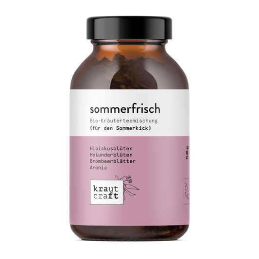 sommerfrisch Bio-Kräuterteemischung {für den Sommerkick}